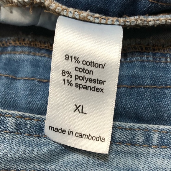 Maurices Tie Waist Short Overalls - XL - Picture 6 of 10